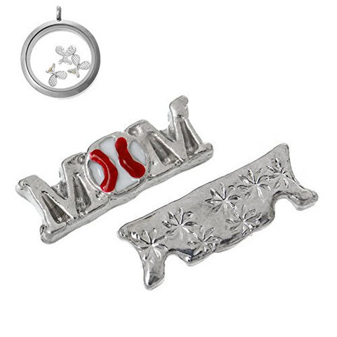 Mom Floating Charms For Glass Living Memory Lockets - Sexy Sparkles Fashion Jewelry - 2