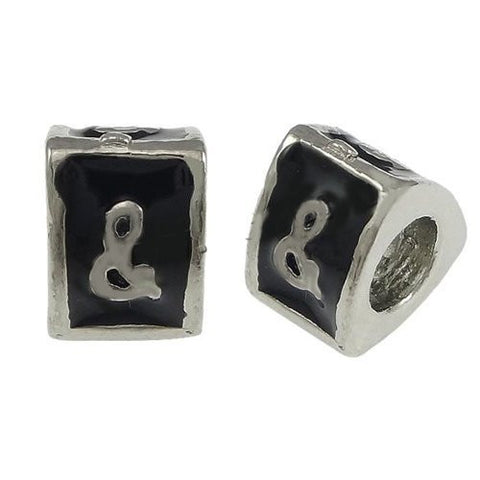 Triangle Letter & Charm Bead Compatible with European snake charm bracelets - Sexy Sparkles Fashion Jewelry - 2
