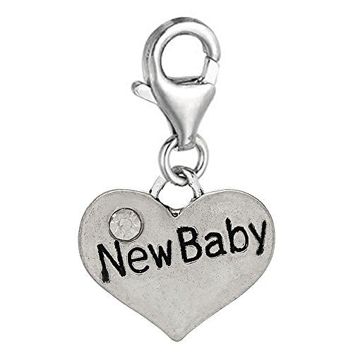New Baby Clip on Charm for European Jewelry with Lobster Clasp - Sexy Sparkles Fashion Jewelry