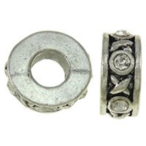 XOXO Hugs Kisses Created Birthstone Crystal Charm Bead for Snake Chain Bracelet (Iridescent) - Sexy Sparkles Fashion Jewelry