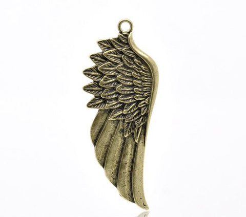 Angel Wing Pendant for Necklace - Sexy Sparkles Fashion Jewelry - 1