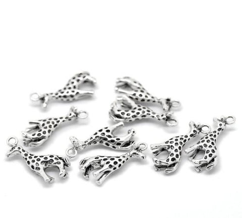 Giraffe Animal Bracelet Necklace Charm Pendant - Sexy Sparkles Fashion Jewelry - 2