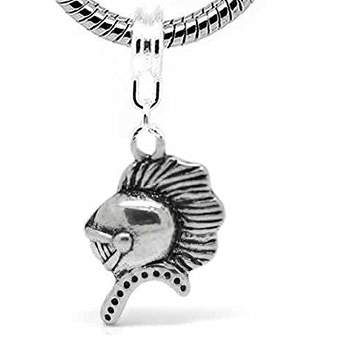 Knight Charm Dangle Bead Spacer For Snake Chain Charm Bracelet - Sexy Sparkles Fashion Jewelry