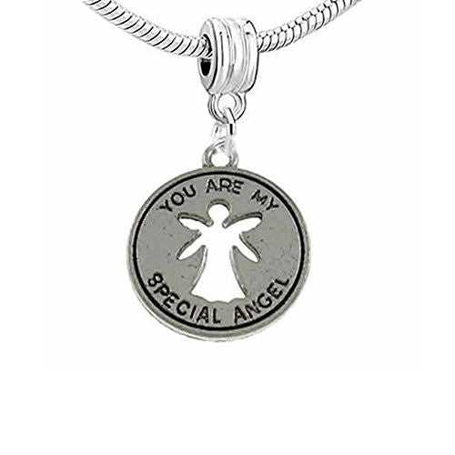 You Are My Special Angel Dangle Charm Bead for Snake Charm Bracelet - Sexy Sparkles Fashion Jewelry