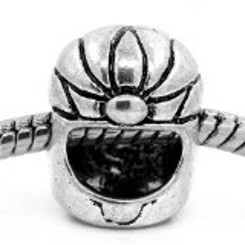 Helmet Spacer European Bead Compatible for Most European Snake Chain Bracelet - Sexy Sparkles Fashion Jewelry - 1
