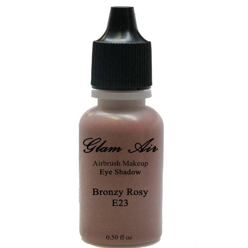 Large Bottle Glam Air Airbrush E23 Bronzy Rosy Eye Shadow Water-based Makeup Pinkish-bronze - Sexy Sparkles Fashion Jewelry - 1