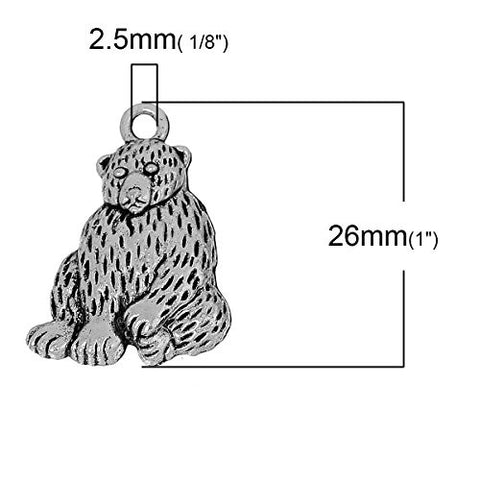 Bear Pendant for Necklace - Sexy Sparkles Fashion Jewelry - 2