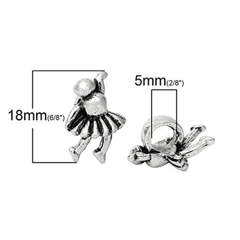 Dancing Girl Bead Compatible for Most European Snake Chain Bracelet - Sexy Sparkles Fashion Jewelry - 2
