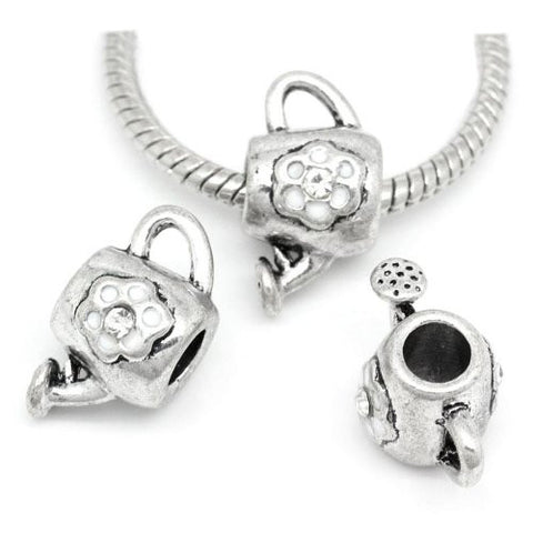 Watering Can for Snake Chain Charm Bracelet White - Sexy Sparkles Fashion Jewelry - 3