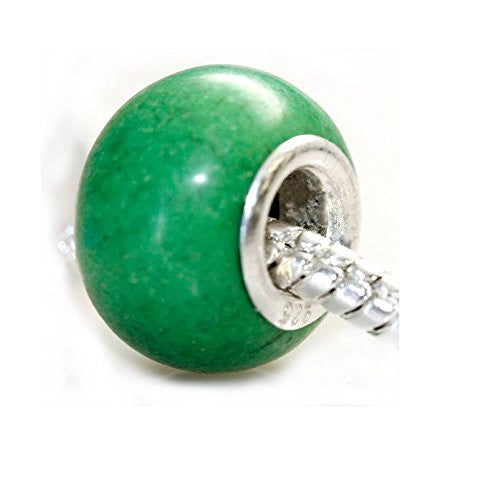Green Charm European Bead Compatible for Most European Snake Chain Bracelet - Sexy Sparkles Fashion Jewelry - 1