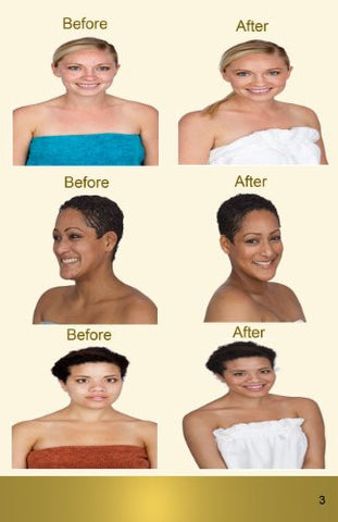 Glam Air Airbrush Water-based Large 0.50 Fl. Oz. Bottles of Foundation in 5 Assorted Dark Matte Shades (For Oily to Normal Skin) - Sexy Sparkles Fashion Jewelry - 5