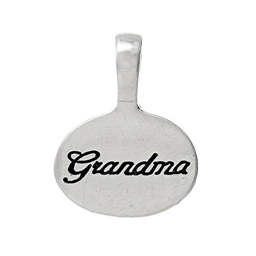 Grandma Oval Charm Pendant - Sexy Sparkles Fashion Jewelry