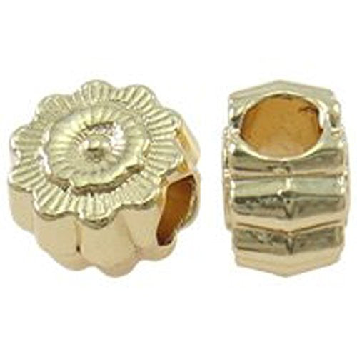 Flower Charm Bead For Snake Charm Bracelet - Sexy Sparkles Fashion Jewelry - 1