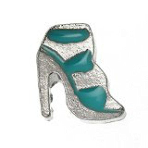 High heel shoe Floating Charm for Glass Living Memory Locket Pendant - Sexy Sparkles Fashion Jewelry
