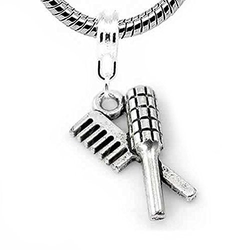 Combs Charm Dangle Bead Spacer For Snake Chain Charm Bracelet - Sexy Sparkles Fashion Jewelry