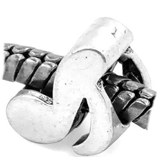 Musical Note Charm European Bead Compatible for Most European Snake Chain Bracelet