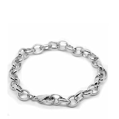 Silver Tone Lobster Clasp Bracelets Fit Link Chain Bracelet 20cm(7-7/8") - Sexy Sparkles Fashion Jewelry - 1