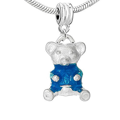 3 D Animal/Pet Bead Compatible for Most European Snake Chain Bracelets (Bear) - Sexy Sparkles Fashion Jewelry