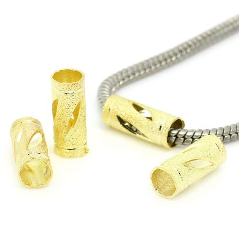 Column Charm Spacer European Bead Compatible for Most European Snake Chain Bracelets - Sexy Sparkles Fashion Jewelry - 2