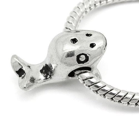 Dolphin Charm European Bead Compatible for Most European Snake Chain Bracelet - Sexy Sparkles Fashion Jewelry - 4