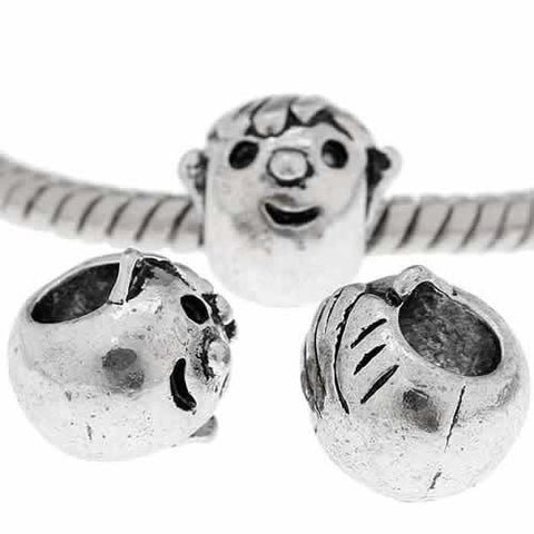 Boy/my Son Charm Bead For Snake Charm Compatible with European Snake Chain Charm Bracelet - Sexy Sparkles Fashion Jewelry - 2