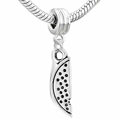 Watermelon Charm Dangle European Bead Compatible for Most European Snake Chain Bracelet - Sexy Sparkles Fashion Jewelry