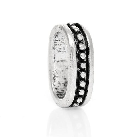 Charm Beads for Leather Bracelet/watch Bands or Wrist Bands (Dot) - Sexy Sparkles Fashion Jewelry - 1