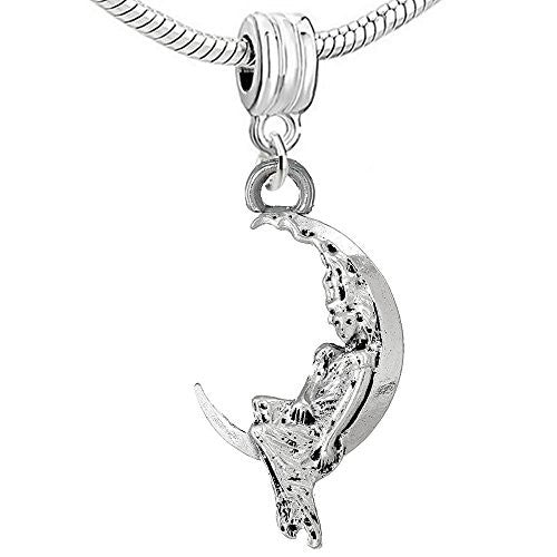 Moon and Goddess Charm Bead - Sexy Sparkles Fashion Jewelry