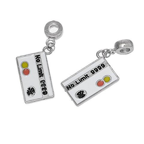 No Limit 9999 Charm Dangle European Bead Compatible for Most European Snake Chain Bracelet - Sexy Sparkles Fashion Jewelry - 2