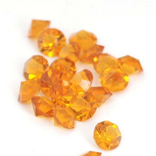 10 Topaz Created Crystal Birthstones for Floating Charm Lockets
