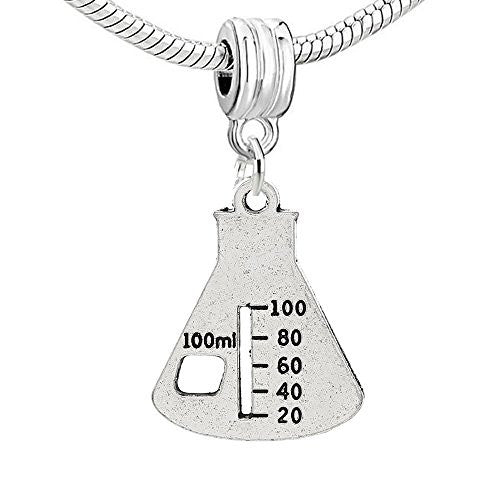 Scale Measuring Cup Beaker Charm Bead - Sexy Sparkles Fashion Jewelry