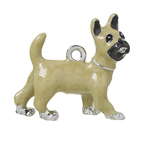 Walking Dog Dog Pendant Charm Bead for Bracelet or Necklace - Sexy Sparkles Fashion Jewelry - 1
