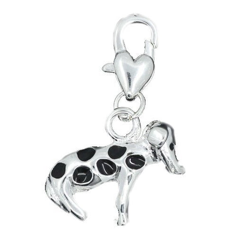 Dog Clip on Pendant for European Charm Jewelry w/ Lobster Clasp - Sexy Sparkles Fashion Jewelry - 5
