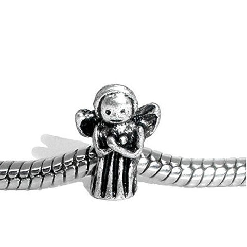 I Am an Angel Bead European Bead Compatible for Most European Snake Chain Charm Bracelet - Sexy Sparkles Fashion Jewelry - 1