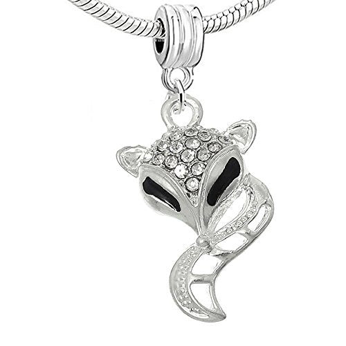 Fox European Bead Compatible for Most European Snake Chain Bracelet - Sexy Sparkles Fashion Jewelry