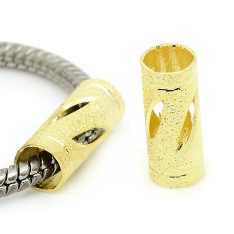 Column Charm Spacer European Bead Compatible for Most European Snake Chain Bracelets - Sexy Sparkles Fashion Jewelry - 4