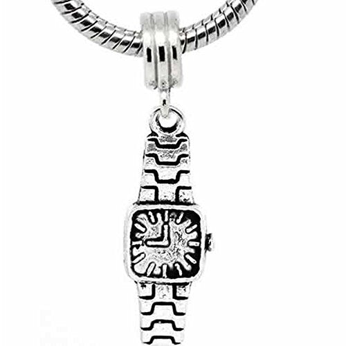 Watch Charm Dangle Bead Spacer For Snake Chain Charm Bracelet - Sexy Sparkles Fashion Jewelry