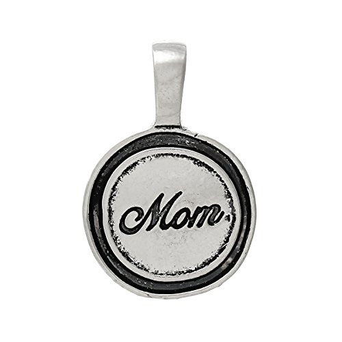 Family Mom Charm Spacer Bead for European Snake Chain Charm Bracelet - Sexy Sparkles Fashion Jewelry - 1