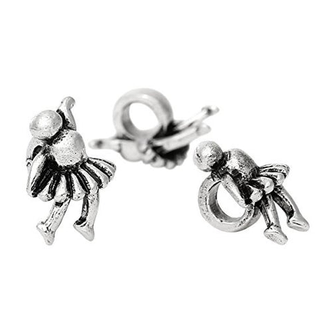 Dancing Girl Bead Compatible for Most European Snake Chain Bracelet - Sexy Sparkles Fashion Jewelry - 3
