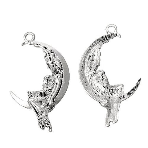 Moon and Goddes Pendant for Necklaces - Sexy Sparkles Fashion Jewelry - 3