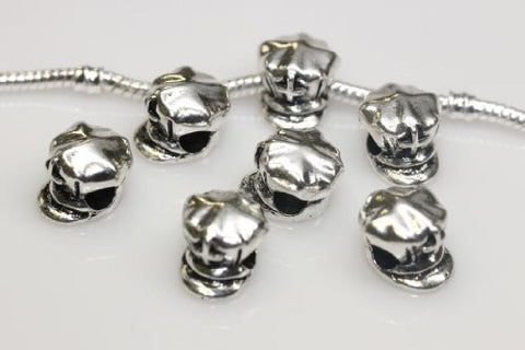 Police Cap with Cross Charm European Bead Compatible for Most European Snake Chain Bracelet - Sexy Sparkles Fashion Jewelry - 3