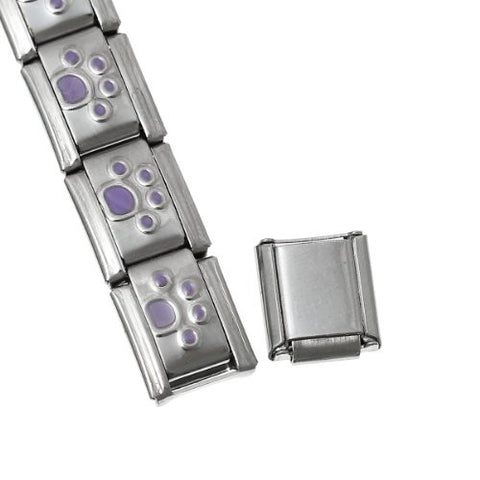 Starter Italian Charm 18 Link Bracelet 17.5 Cm (Paw Print) - Sexy Sparkles Fashion Jewelry - 2