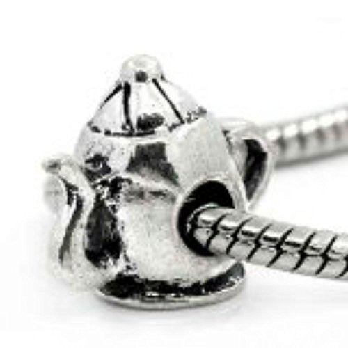 Teapot Spacer European Bead Compatible for Most European Snake Chain Bracelet - Sexy Sparkles Fashion Jewelry - 1
