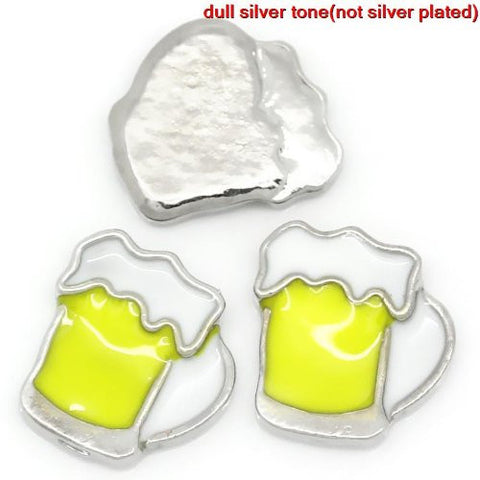 Beer Glass Floating Charm For Glass Living Memory Lockets - Sexy Sparkles Fashion Jewelry - 3