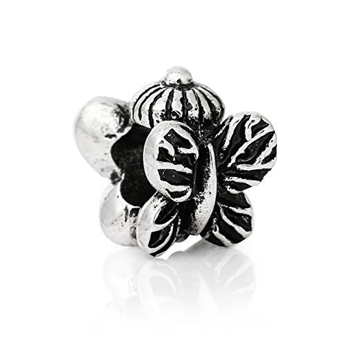 Butterfly Charm Bead European European Bead Compatible for Most European Snake Chain Charm Bracelet - Sexy Sparkles Fashion Jewelry - 1