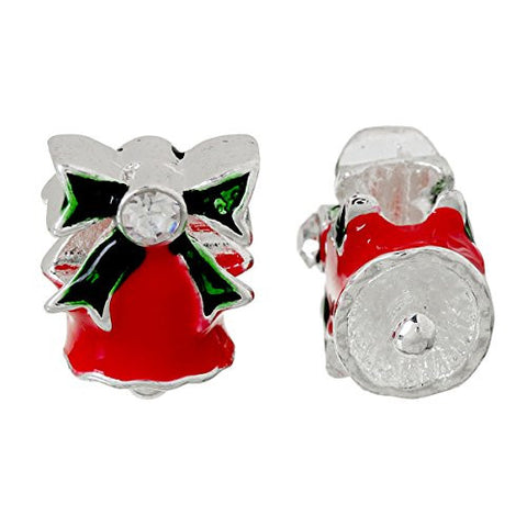 Jingle Bell Christmas Charm Bead for European Snake Chain Charm Bracelet - Sexy Sparkles Fashion Jewelry - 3