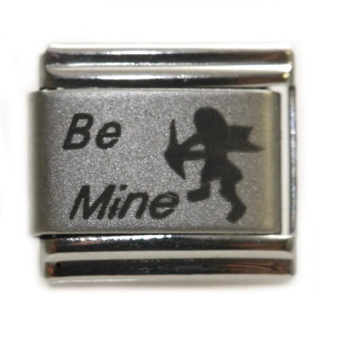 Be Mine With Cupid Italian Link Bracelet Charm - Sexy Sparkles Fashion Jewelry - 1