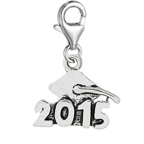 2015 Clip On Pendant for European Charm Jewelry w/ Lobster Clasp - Sexy Sparkles Fashion Jewelry