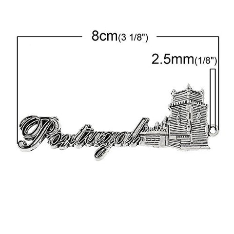 Portugal Charm Pendant For Necklace - Sexy Sparkles Fashion Jewelry - 3