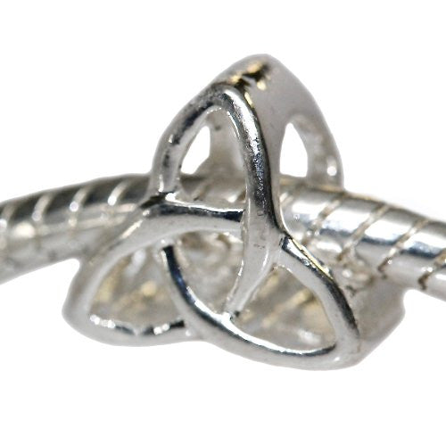 Celtic Knot Charm European Bead Compatible for Most European Snake Chain Bracelet - Sexy Sparkles Fashion Jewelry